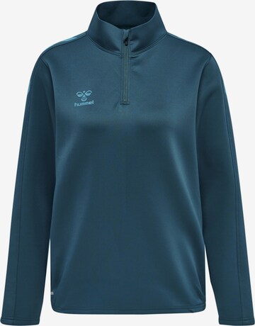 Hummel Sports sweatshirt in Blue: front