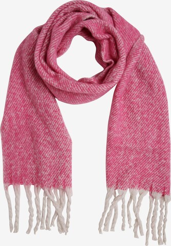 Marie Lund Scarf in Pink: front