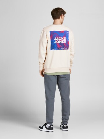 JACK & JONES Sweatshirt 'You' in Beige