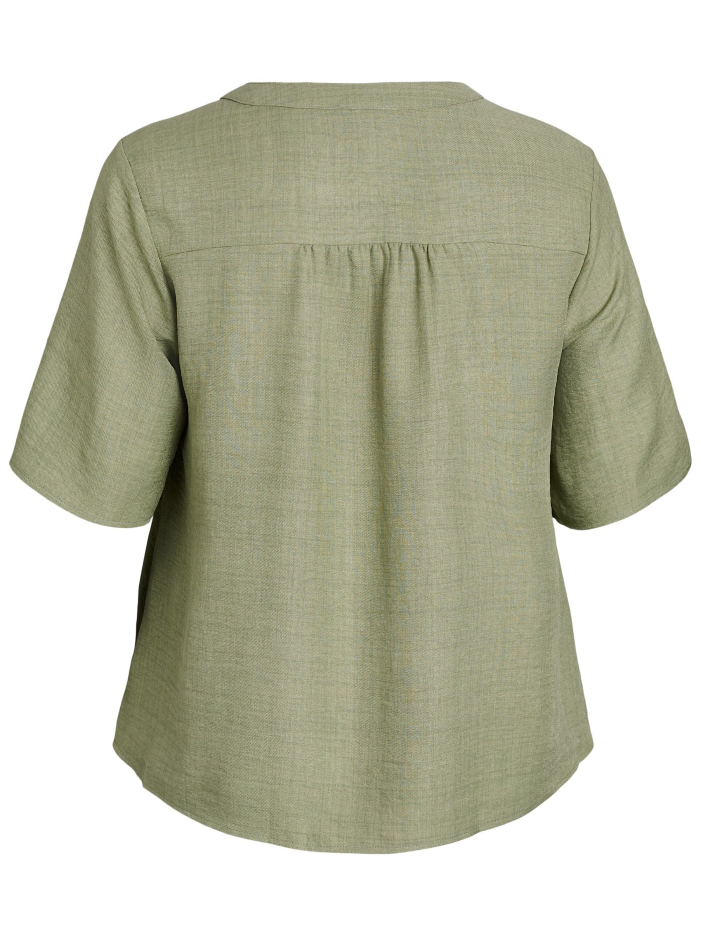 Zizzi Bluse 'Caalabama' i grøn