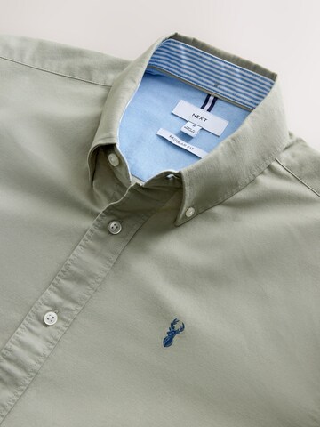 Next Rovný strih Košeľa - Zelená