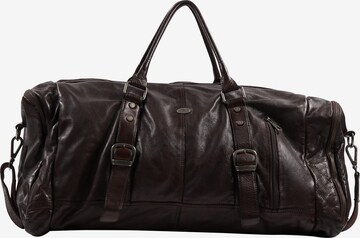 DreiMaster Vintage Weekender in Brown: front