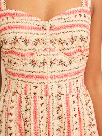 Abito estivo di love & roses in rosa