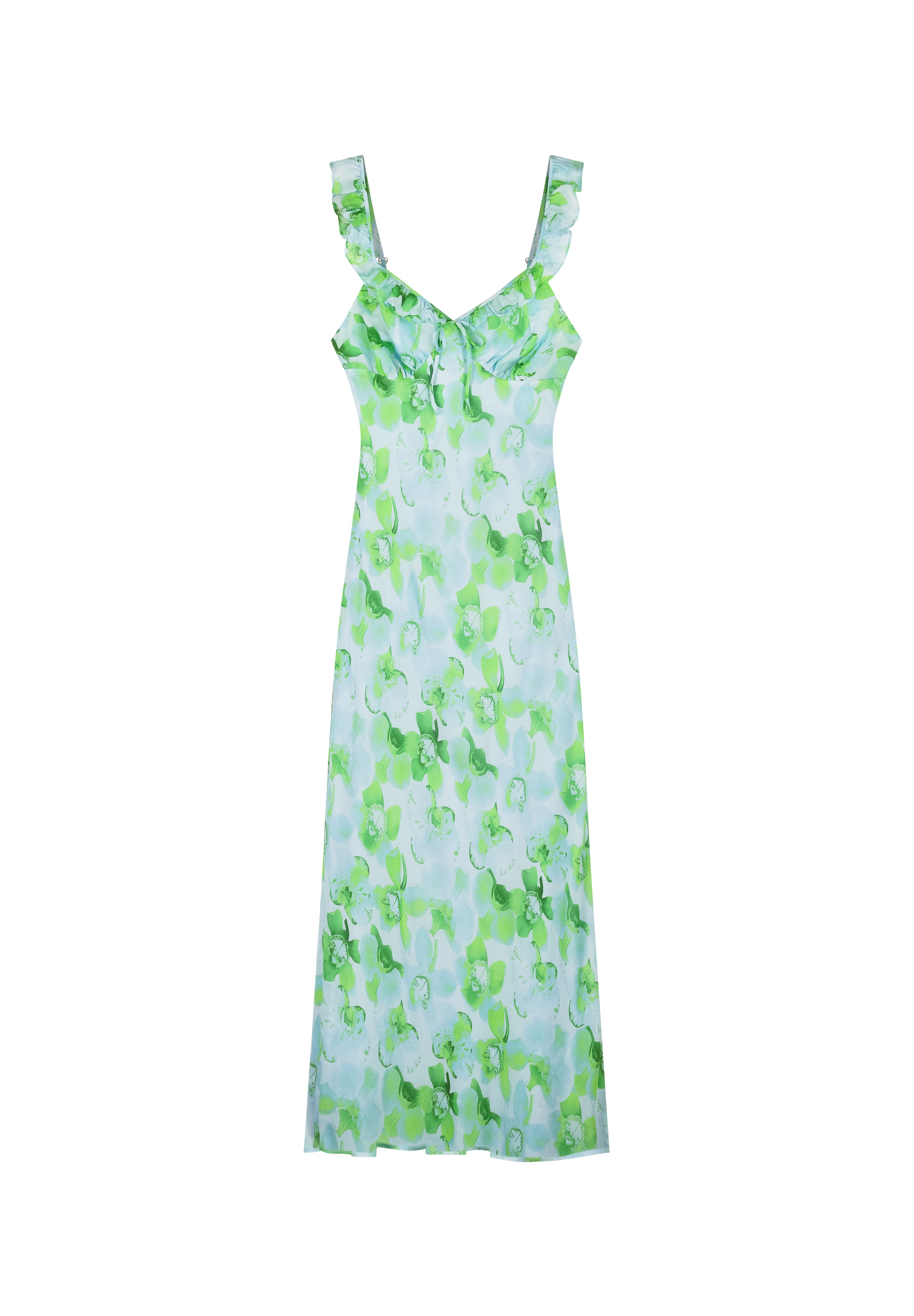 Fabienne Chapot Dress in 38 in Light blue / Green, Item view