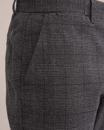 Coupe slim Pantalon chino WE Fashion en gris