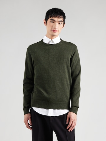 Pull-over bugatti en vert : devant