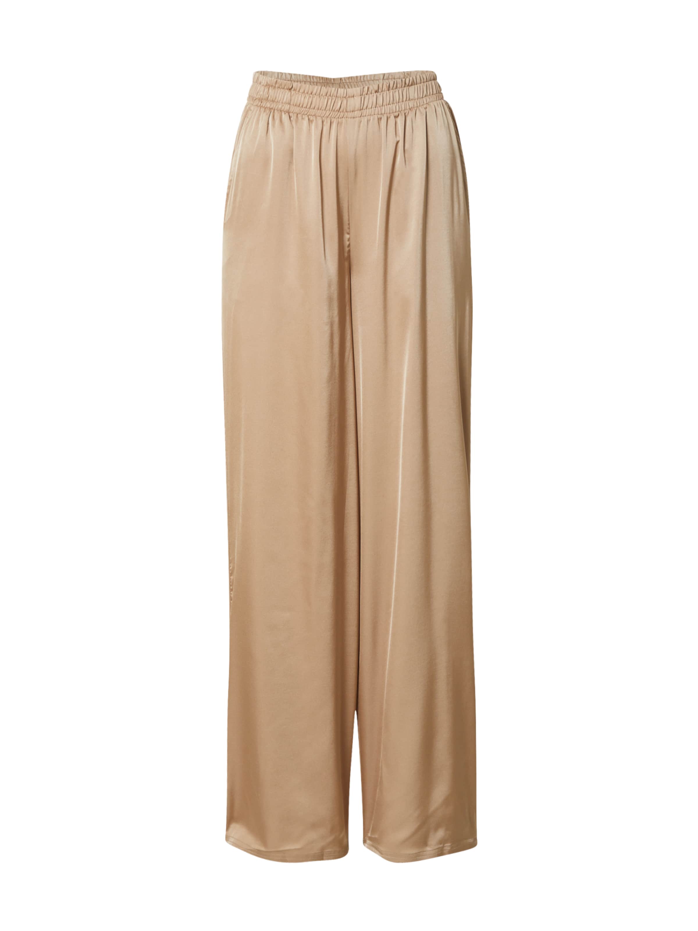 Urban Classics Wide Leg Bukser i beige: forside