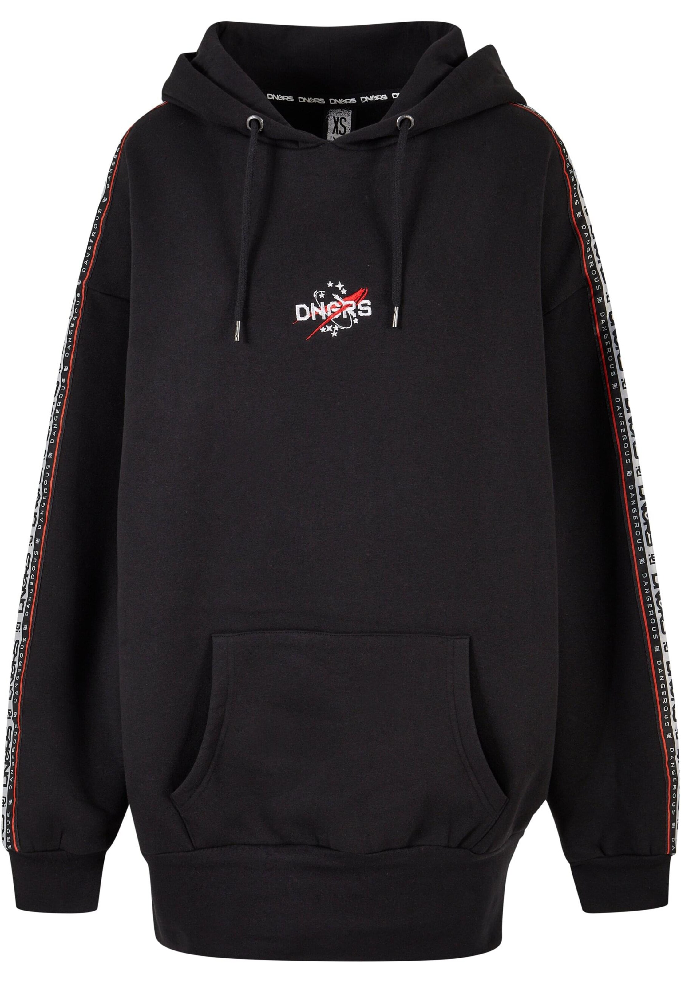 Dangerous DNGRS Kleid 'Pulsar' in Schwarz: Vorderseite