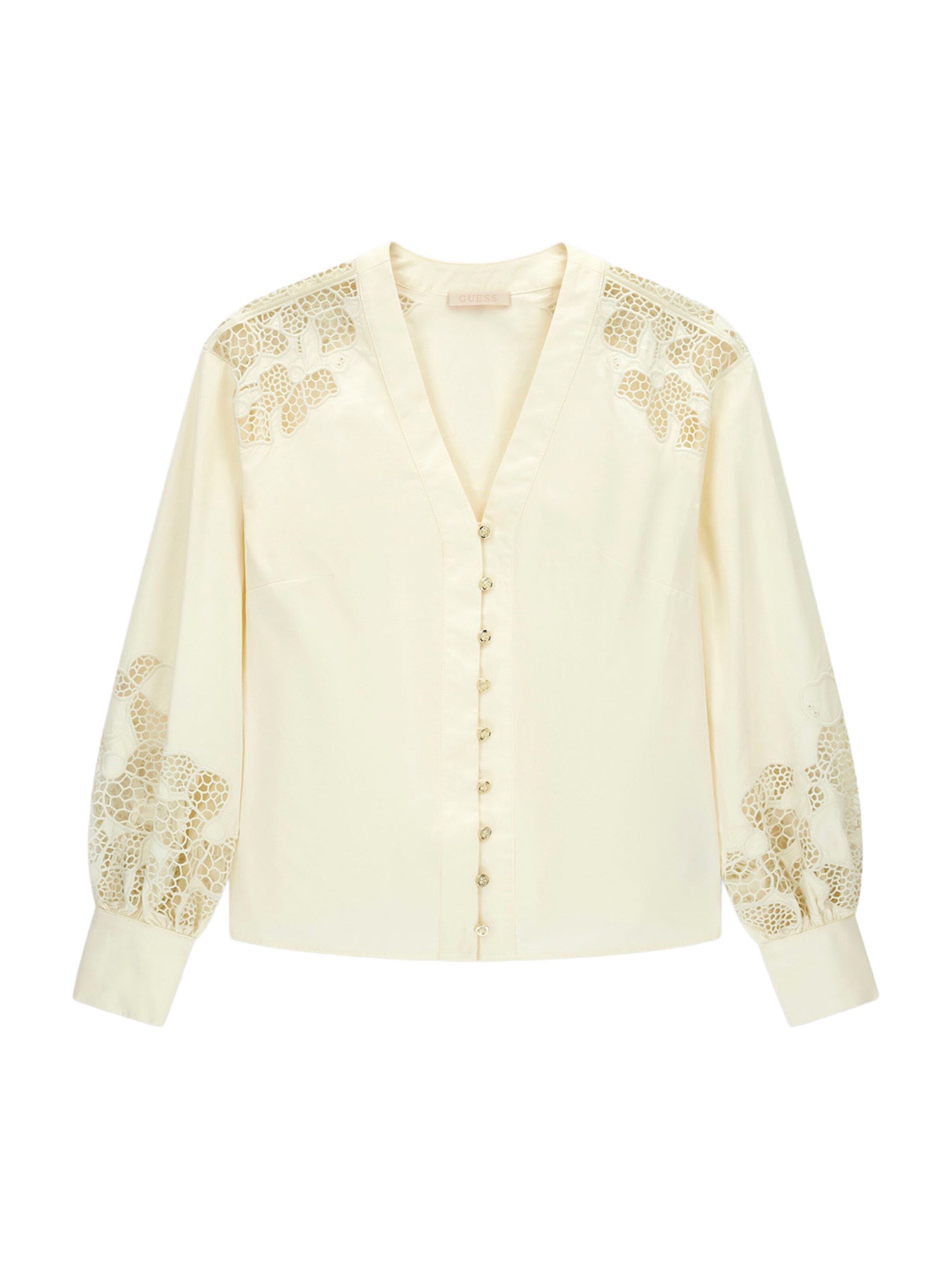 GUESS Μπλούζα 'SONIA' σε μπεζ: μπροστά