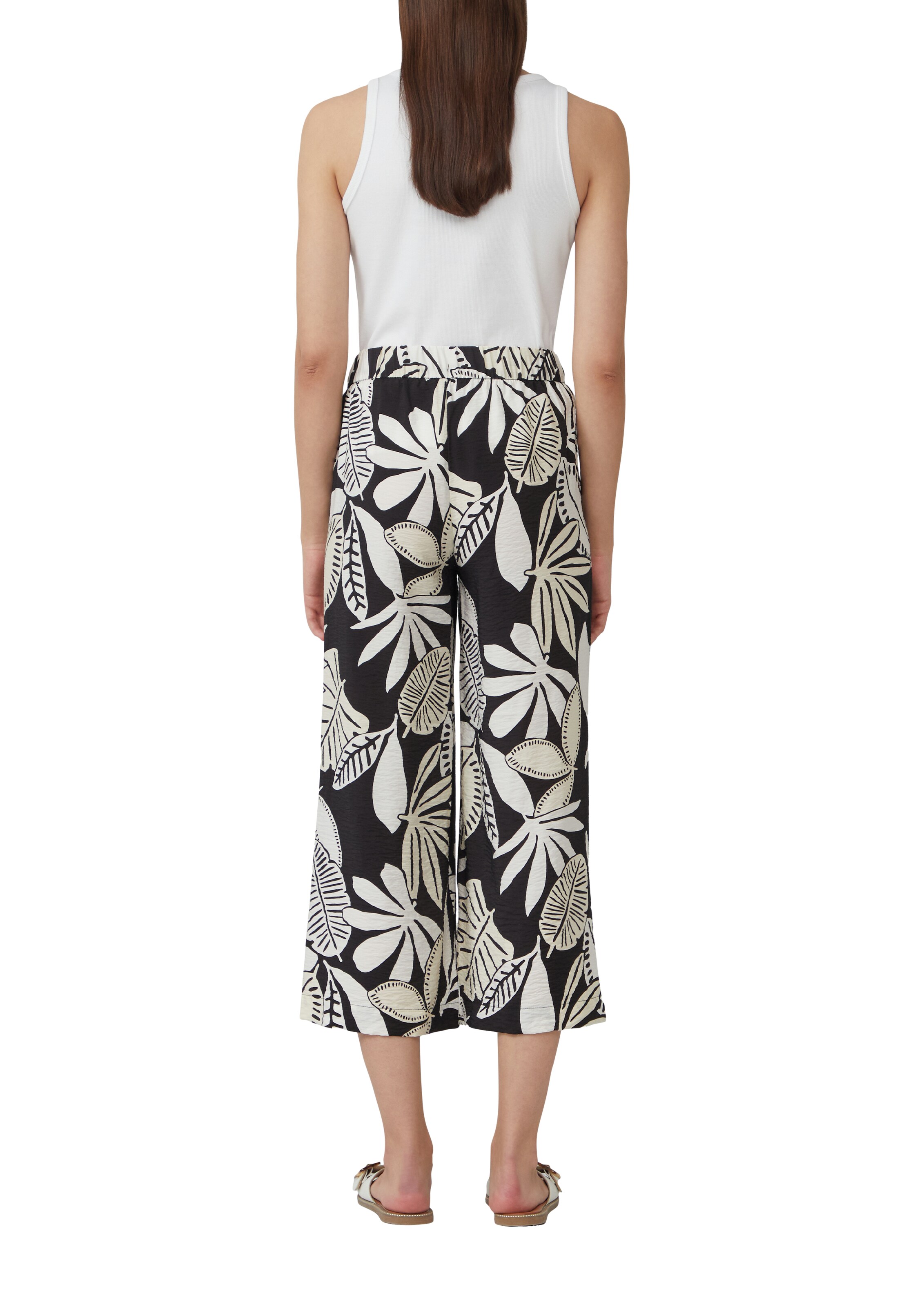 Wide Leg Pantalon s.Oliver en noir