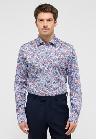 ETERNA Slim Fit Businesshemd in Blau: Vorderseite