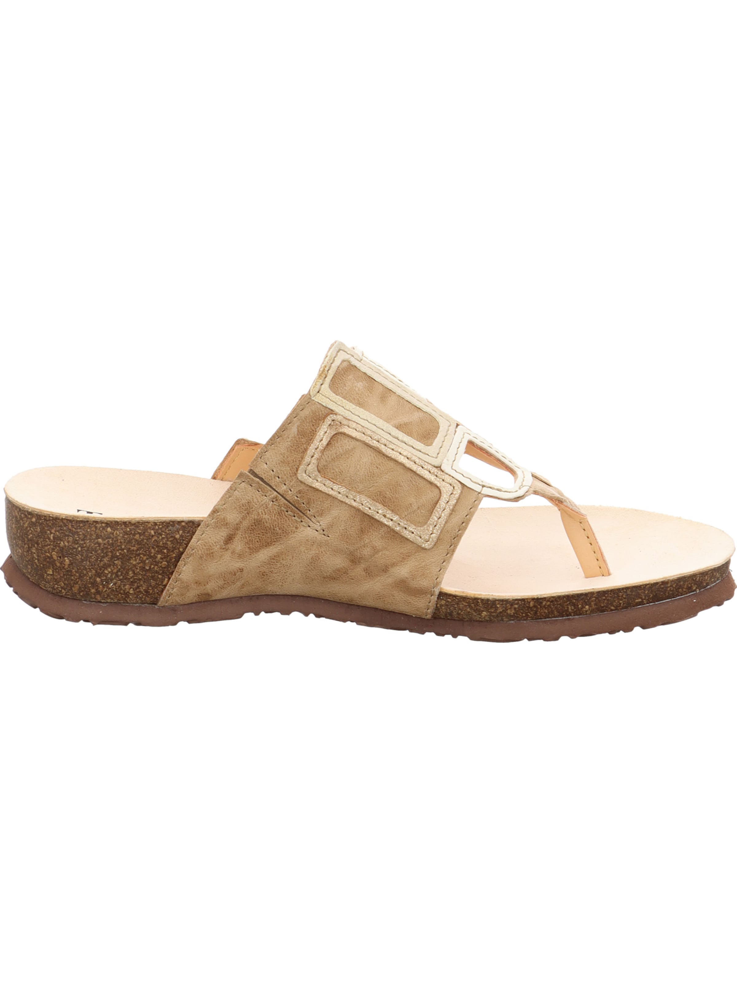 THINK! T-Bar Sandals 'Julia' in Beige