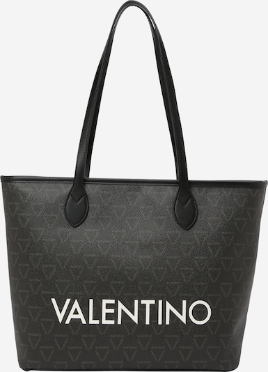 VALENTINO "Shopper" tipa soma, krāsa - pelēks / melns / balts, Preces skats