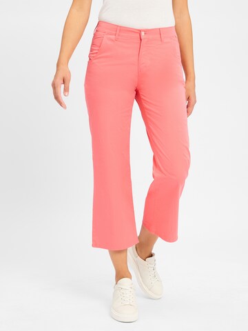 BRAX Bootcut Broek in Oranje: voorkant