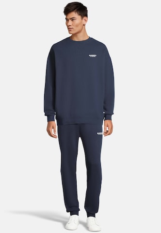 Oldskull Sweatshirt 'Peach Dyed Basic' in Blau