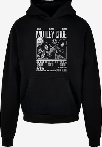 Merchcode Sweatshirt 'Motley Crue - Tokyo Shout' in Zwart: voorkant