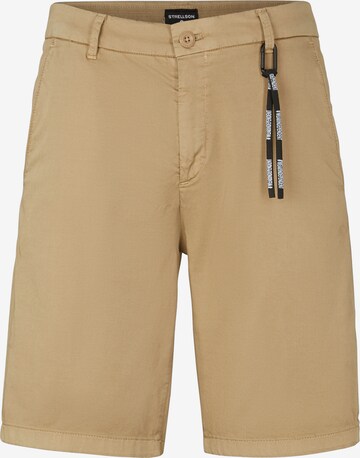 STRELLSON Pants 'Crush' in Beige: front