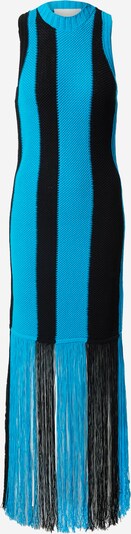 3.1 Phillip Lim Pletena obleka | nebeško modra / črna barva, Prikaz izdelka