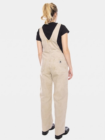 Carhartt WIP Jumpsuit 'W' Bib Overall Straight' in Bruin