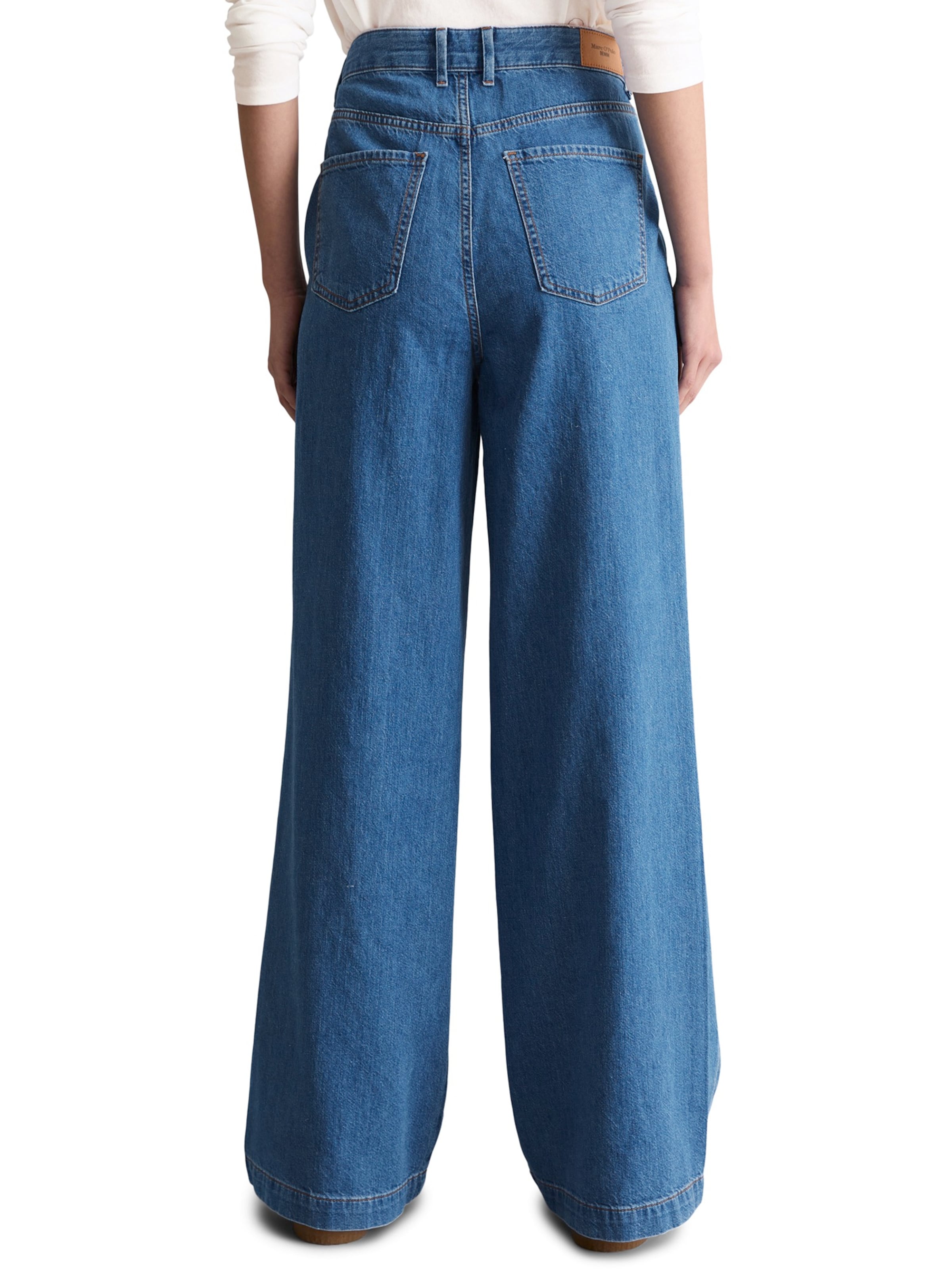 Marc O'Polo DENIM Wide Leg Jeans in Blau