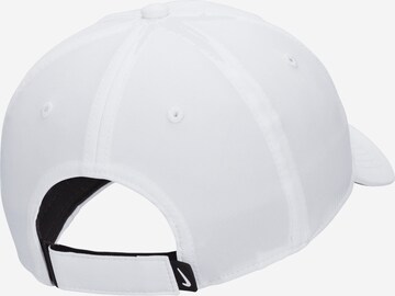 NIKE Athletic Cap in White