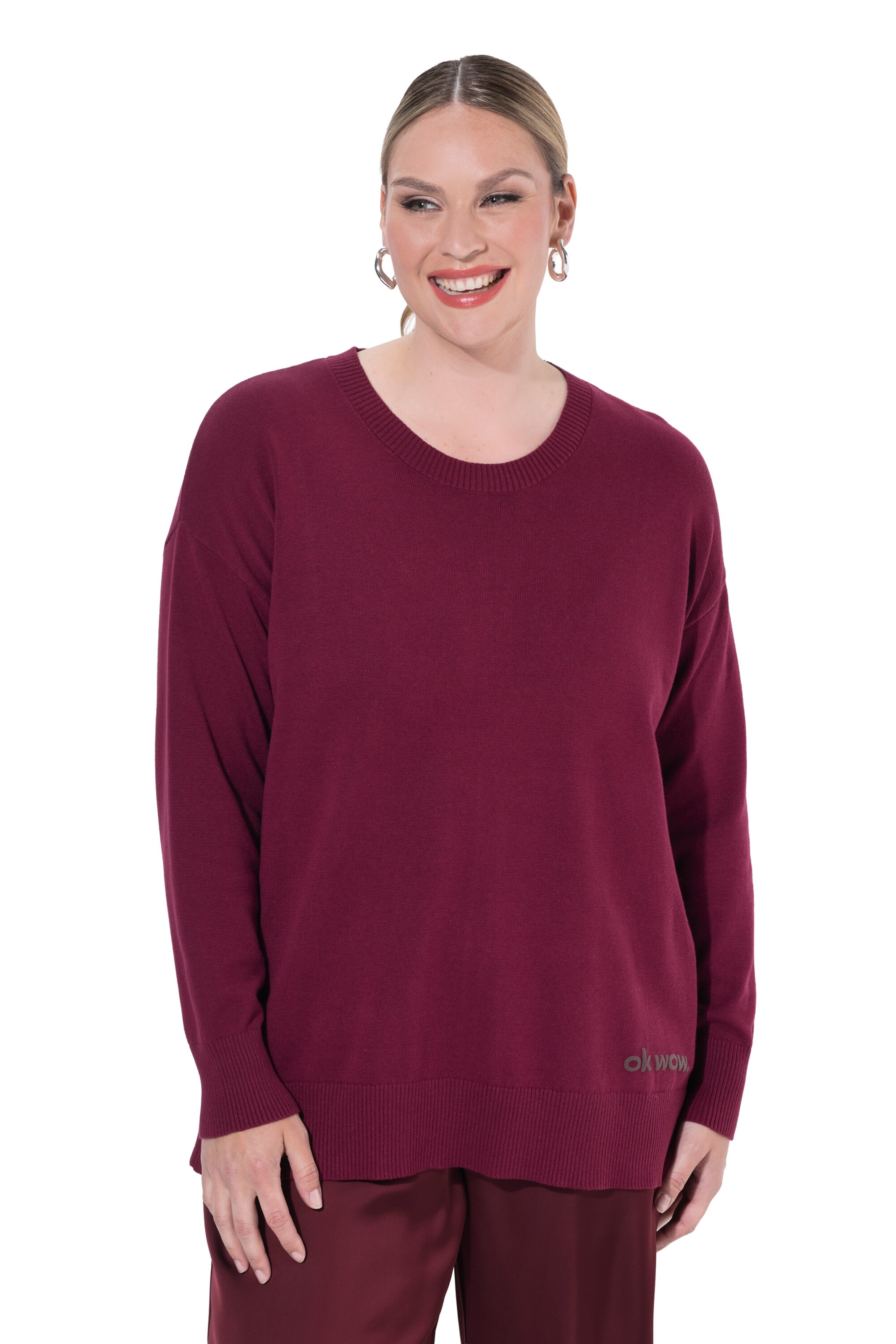 MIAMODA Sweater in Red: front