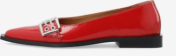 Bianco Ballet Flats 'Victoria' in Red: front