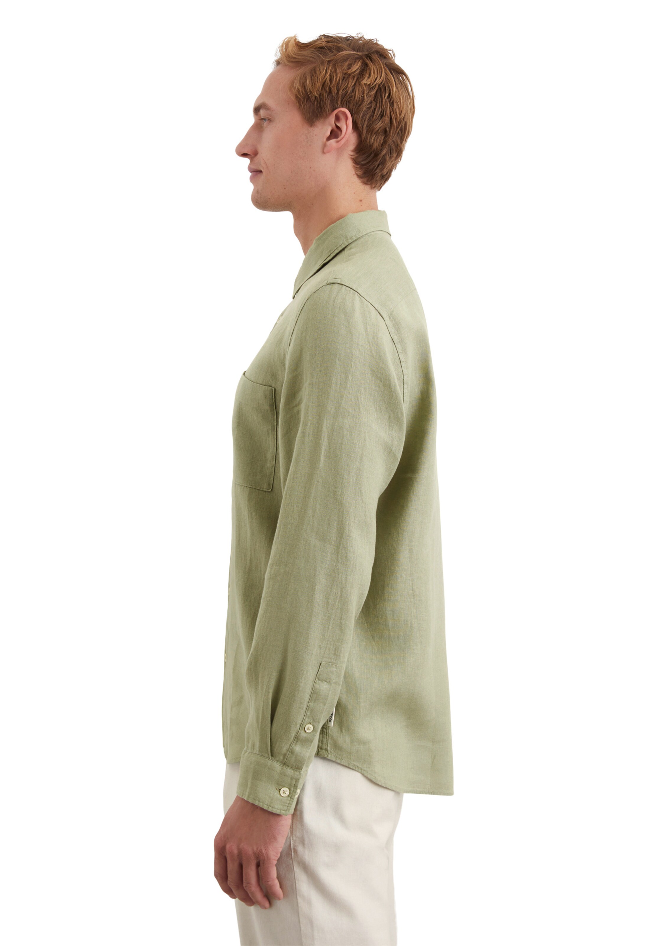 Marc O'Polo Rovný strih Košeľa - Zelená