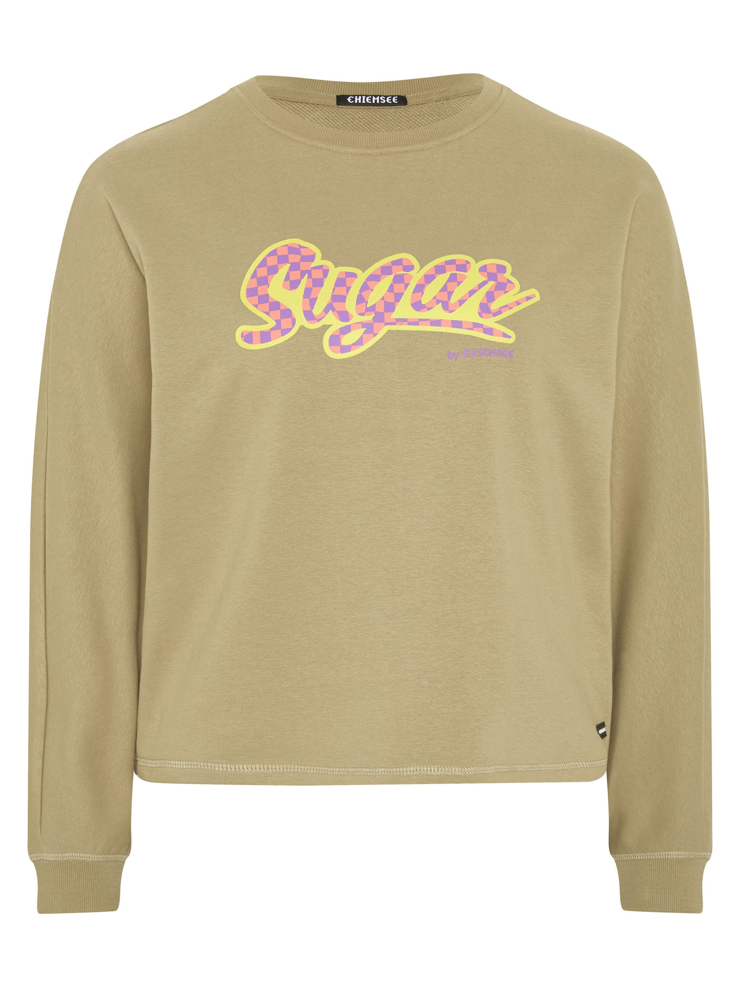 CHIEMSEE Sweatshirt in Beige: front