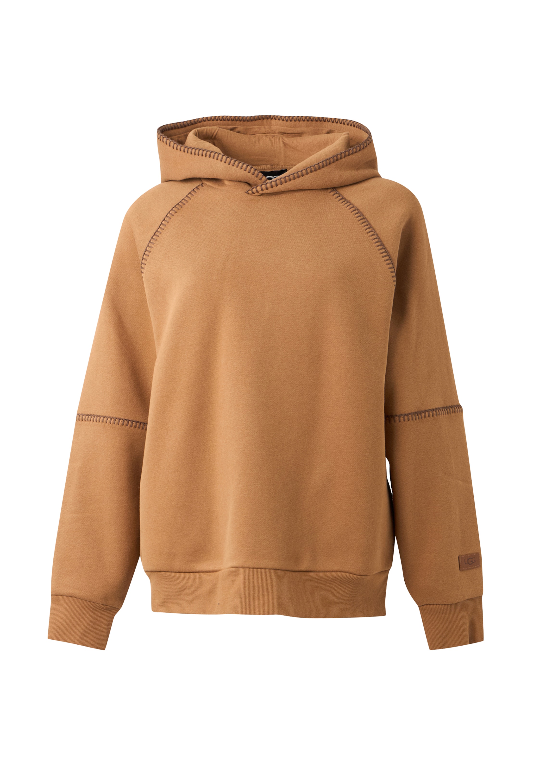 UGG Sweatshirt 'Classic' in Bruin: voorkant