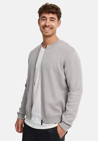 Vestes en maille 'Laos' INDICODE JEANS en gris