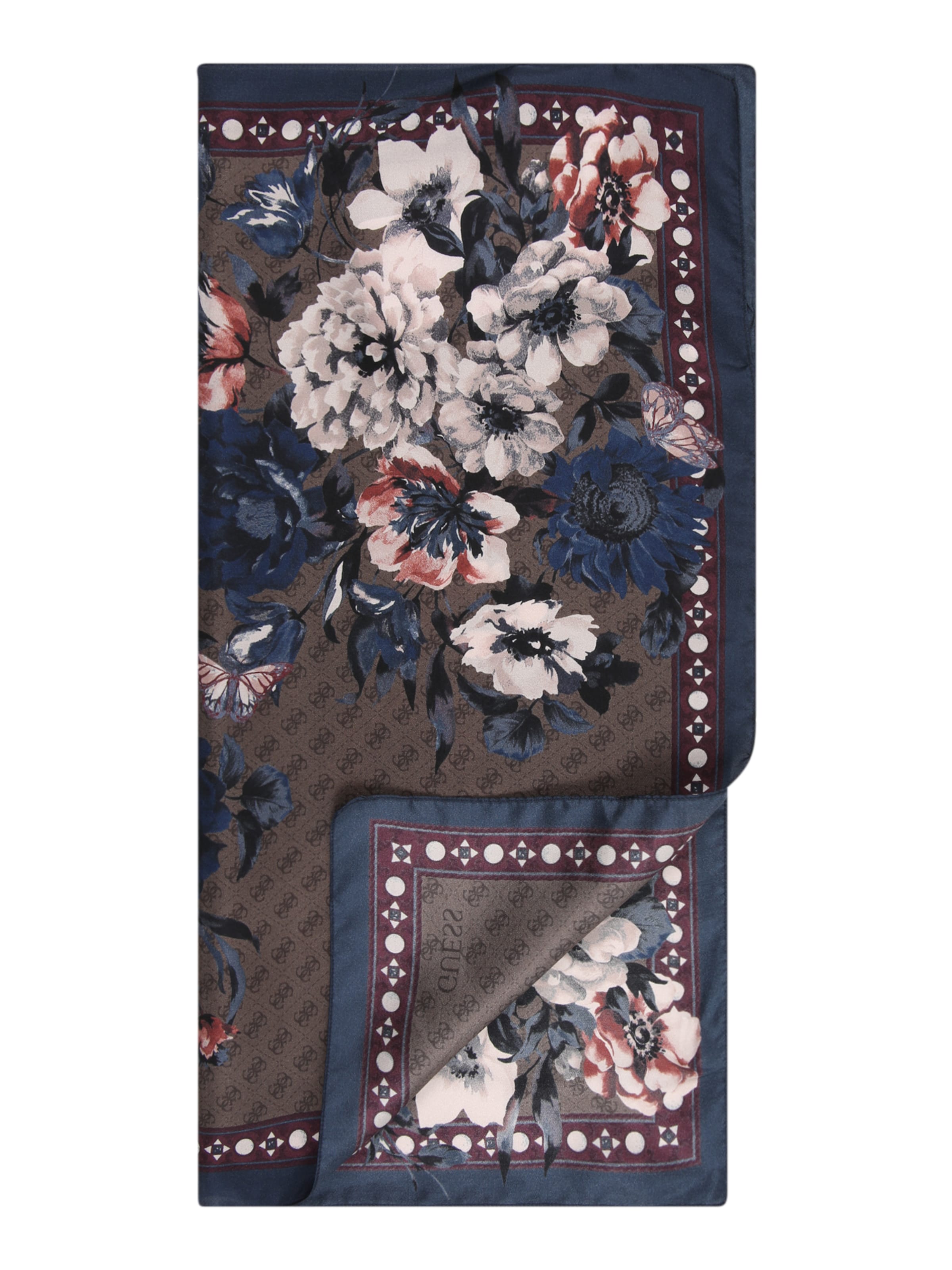 GUESS - Pañuelo 'FOULARD 53X53' en azul