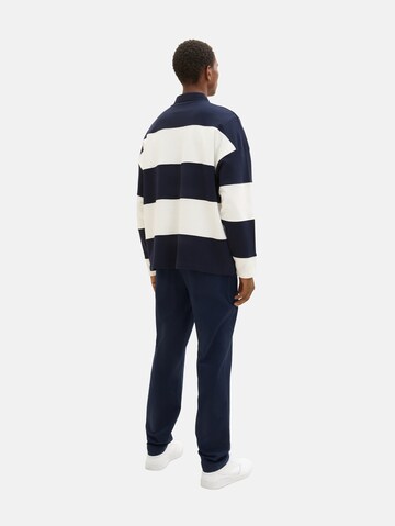 TOM TAILOR Tapered Pants in Blue