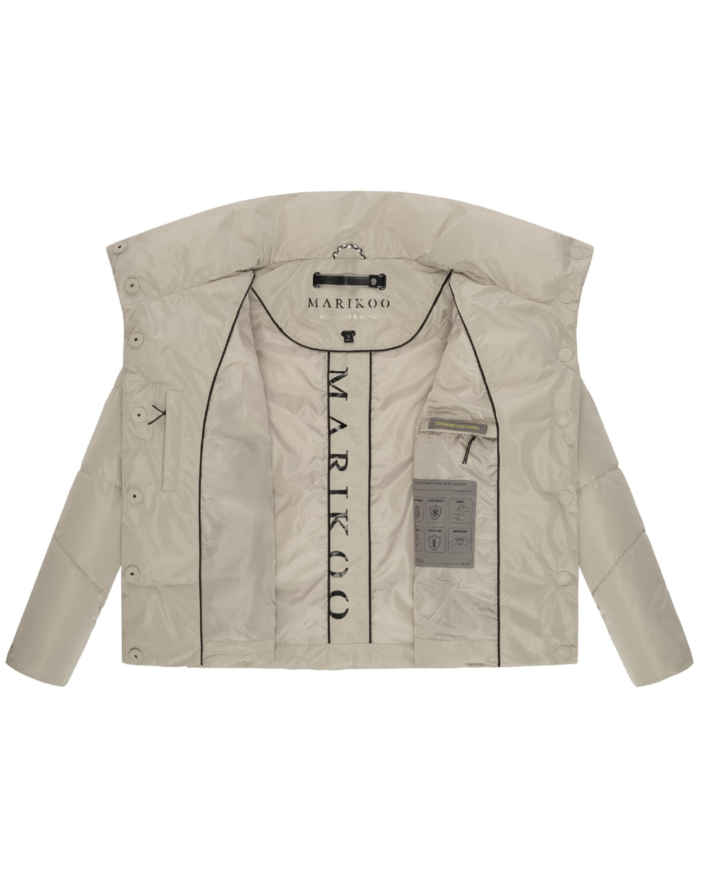 MARIKOO Winter jacket in Grey