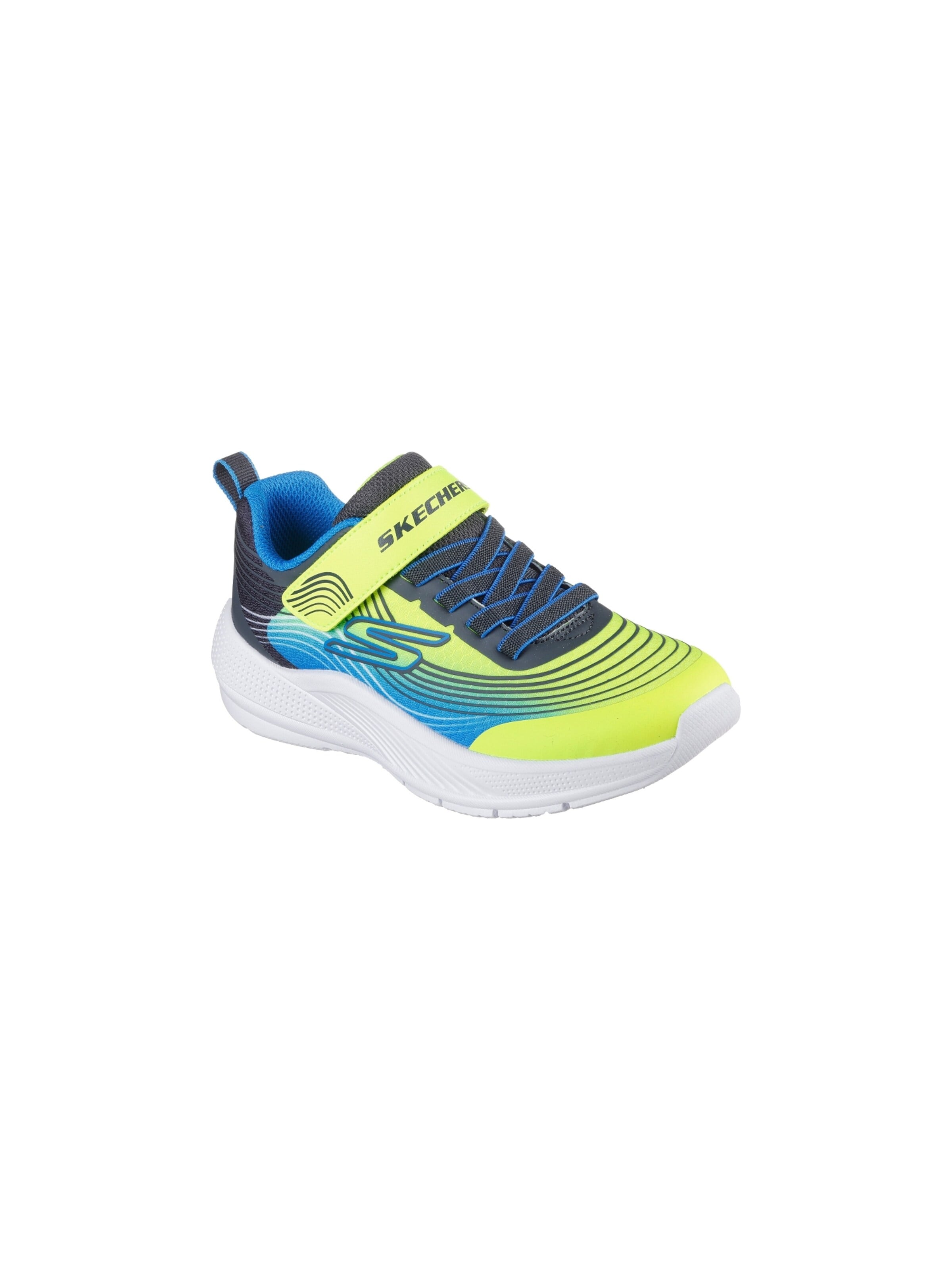 SKECHERS Sneakersy 'Junior-Sneaker mit Schnürung Microspec Advance' w kolorze żółty