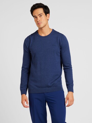 s.Oliver Sweater in Blue: front