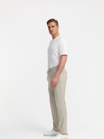 Zuitable Slim fit Pants 'DiSpartaflex SE' in Beige