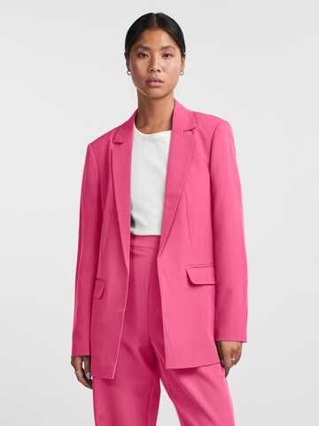 PIECES Blazer 'PCBOZZY' in Pink: front