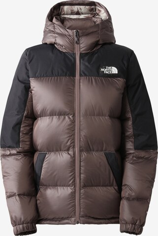 pelēks THE NORTH FACE Āra jaka 'DIABLO': no priekšpuses