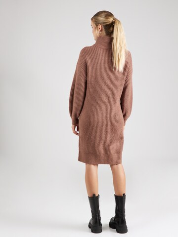 Noisy may Knitted dress 'ROBINA' in Brown