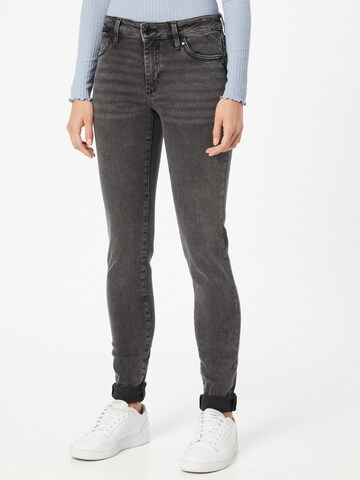 Mavi Skinny Jeans 'Adriana' in Grey: front