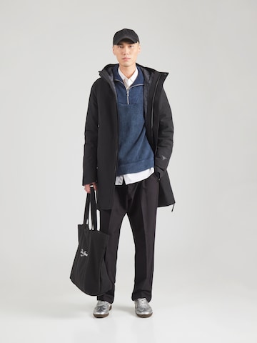 Manteau mi-saison Krakatau en noir