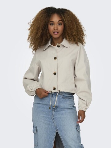 ONLY Between-Season Jacket in Beige: front