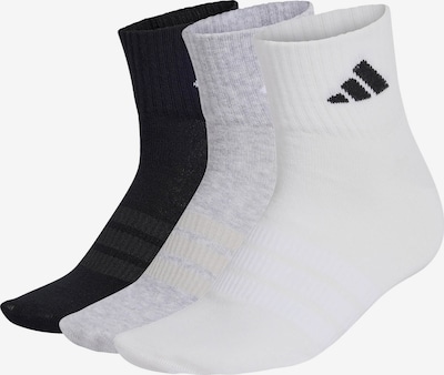 ADIDAS PERFORMANCE Sportsocken 'ESS' in 37-39 in graumeliert / schwarz / weiß, Produktansicht