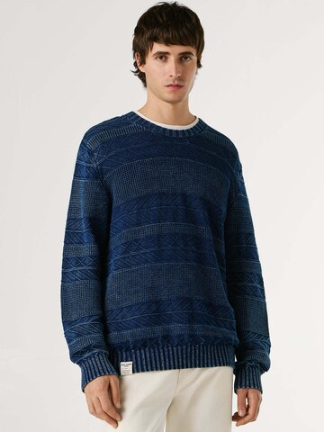 Pepe Jeans Sweater 'FARRIS' in Blue: front