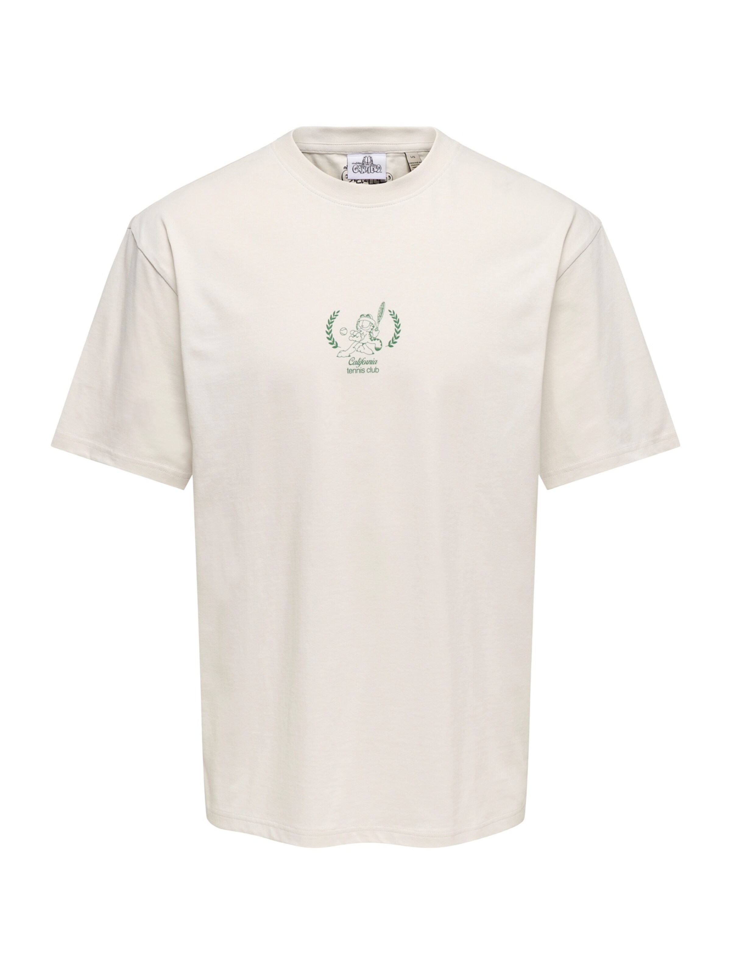 Only & Sons Camisa 'ONSGARFIELD' em verde / branco, Vista do artigo