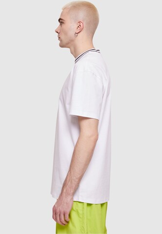 T-Shirt 'Kicker' Urban Classics en blanc