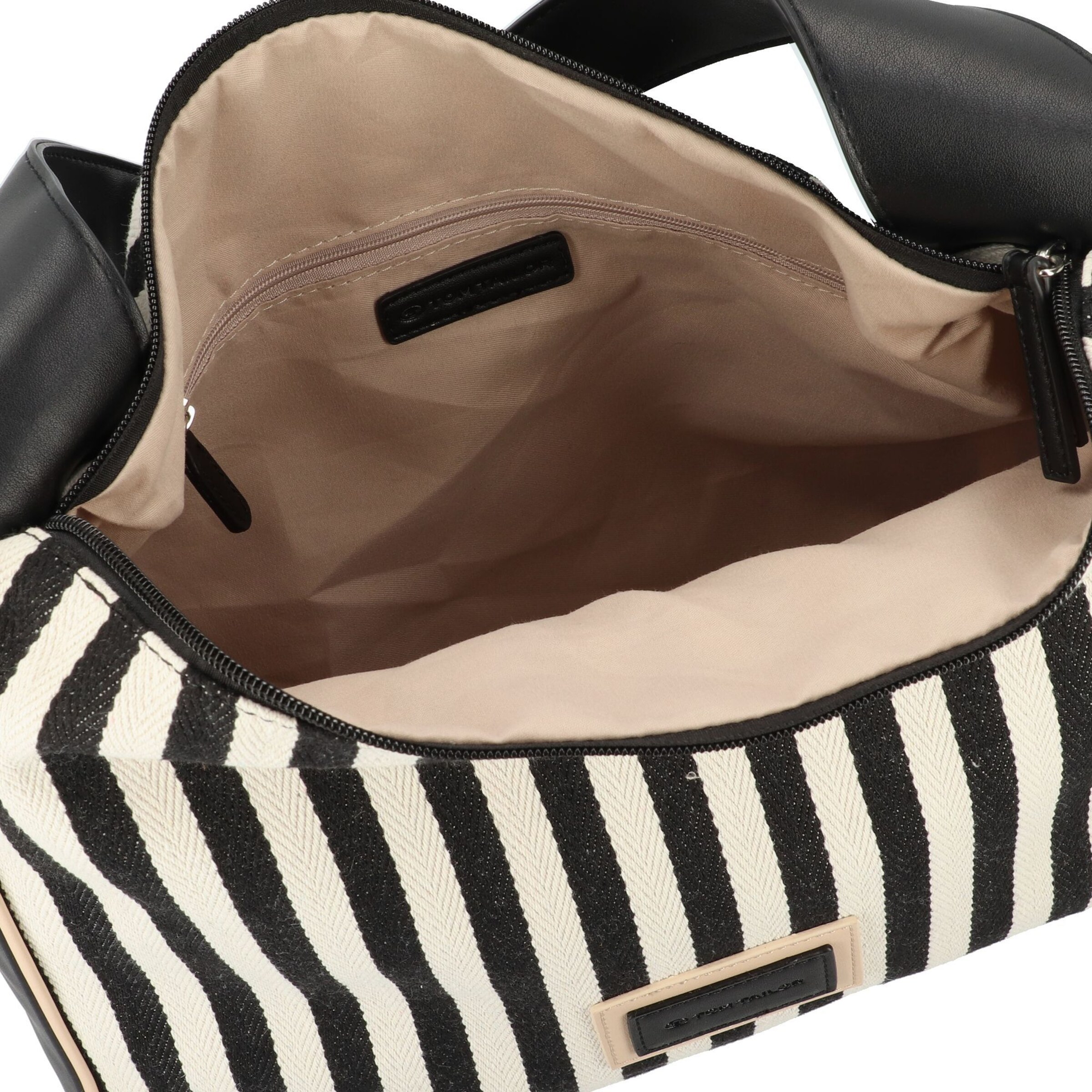 TOM TAILOR Shopper 'Malie' in Black