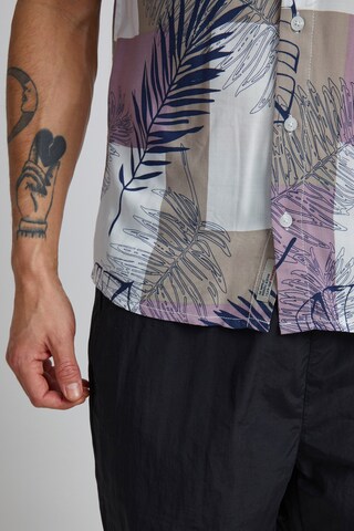 BLEND Regular Fit Hemd in Grau