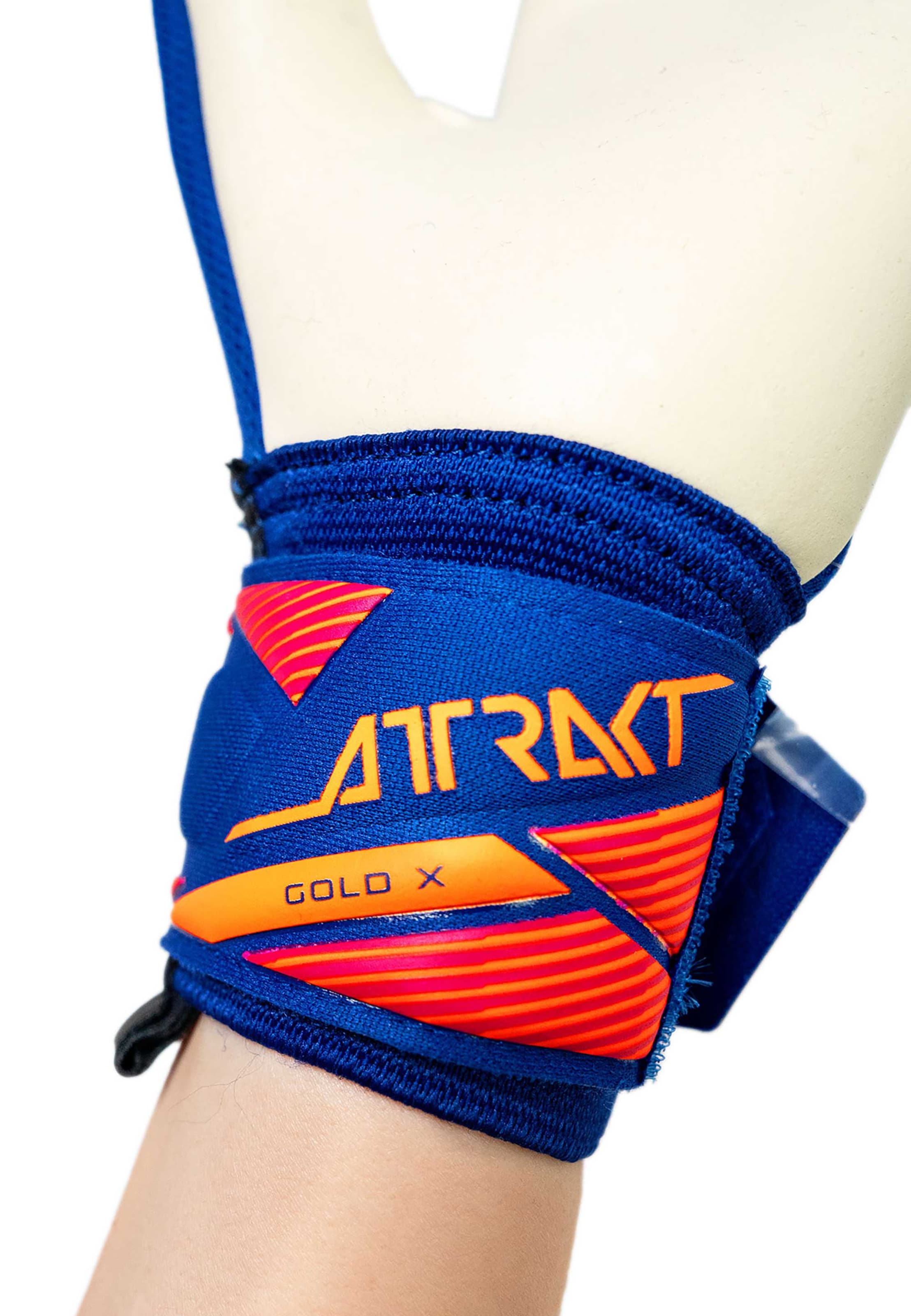 REUSCH Torwarthandschuhe 'Attrakt Gold X NC Junior Profi' in Blau